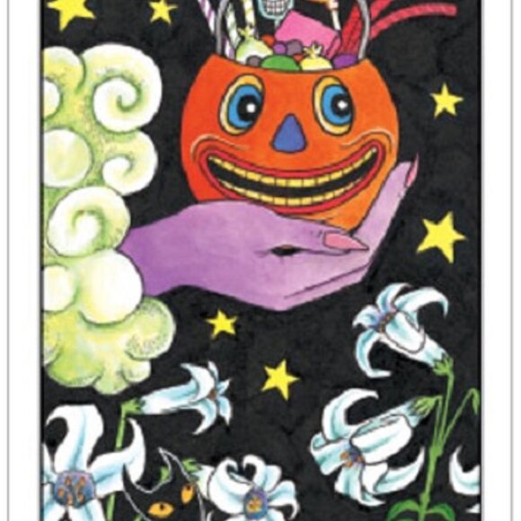 Halloween Tarot in Tin. *** SOLD OUT **** - Picture 7 of 9